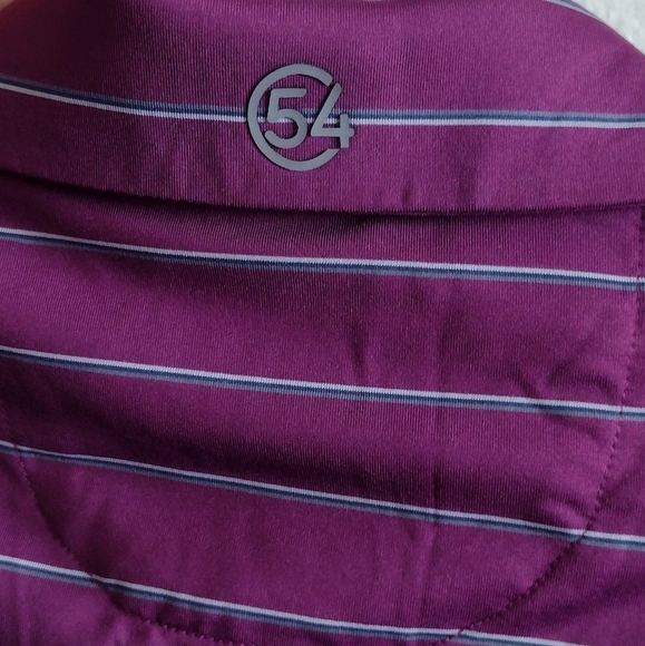 Chase 54 Men's Notion Striped Golf Polo Small - Picture 7 of 12